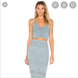 House of Harlow 1960 x Revolve Sandra Knit Skirt